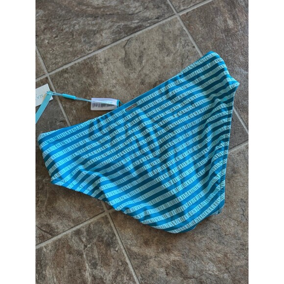 Sea Level Swim Mid Bikini Bottom Aqua Size Medium - Picture 5 of 7
